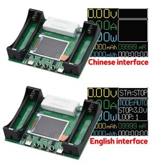 Auto Charging 18650 Battery Capacity Tester Internal Resistance Power Detector