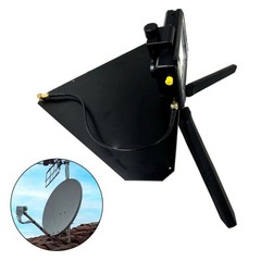 For Spectrum Receiver Accessory Compact 400MHz 8GHz LogPeriodic Antenna
