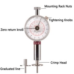 Portable Fruit Hardness Tester Tool Test Meter for Apple Pear Watermelon Banana