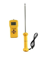 Digital Hay Moisture Monitor Meter Tester With 28cm Probe 4 Digital LCD Display