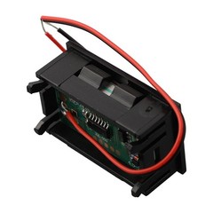 Reliable for 2 line LED Voltmeter DC Voltage Range 4 5V 30V Red Blue Green