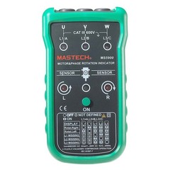 Mastech MS5900 LED Field 3 Motor Phase Rotation Indicator Meter Sequence Tester