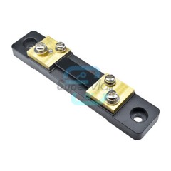 FL-2 DC 75mV 50A Shunt Resistor For Meter Amp Analog Panel Ammeter VoltMeter-