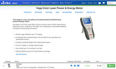 Ophir VEGA Color Handheld Laser Power & Energy Meter P/N 7Z01560