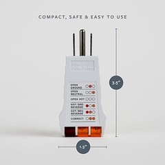 Outlet Tester for Grounding Products – Test Receptacles & Sockets for Proper …