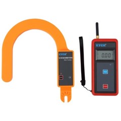 Large Diameter AC Current Tester Wireless H/L Voltage Clamp Leakage Ammeter