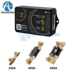 DC 0-120V 100A 400A 600A Coulomb Meter High-precision Voltage and Current Meter