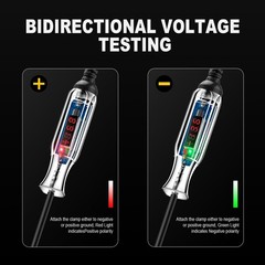 WINAMOO Upgraded 3-72V LED Digital Automotive Circuit 3V-72V, Green,Red