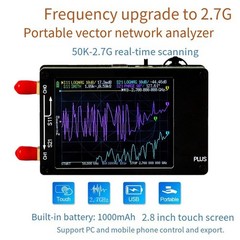 Advanced Handheld Vector Network Analyzer 50KHz to 2 7GHz for RF Applications