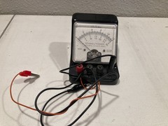 Stansi Fisher Table Top Meter Model 653R 4426 – 0-150 Volts AC