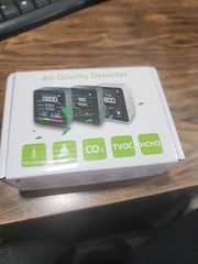 14-in-1 Air Quality Monitor Indoor Temperature Sensors Detect