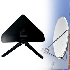 For Spectrum Receiver Accessory Compact 400MHz 8GHz LogPeriodic Antenna