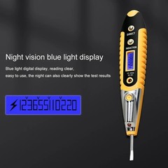 Voltage Electric Tester Volt Detector Test Pen AC DC Non-Contact Sensor 12-1000V