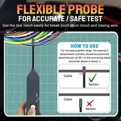 Circuit Tracer,Wire Tracer Electrical,Automotive Electrical Open&Short Black