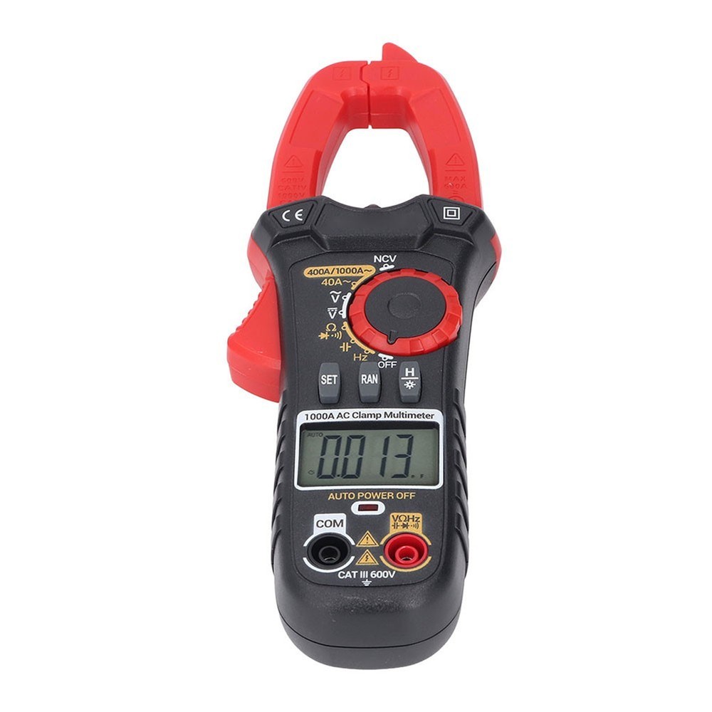 CM83 Digital Clamp Meter with 28mm Jaw 1000A AC Current Voltage Resistance Hz
