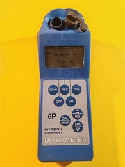 MYRON L COMPANY MODEL 6P ULTRAMETER WATER QUALITY STANDARDS INSTRUMENTATION