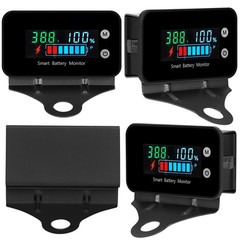 IPX7 Waterproof Battery Monitor with Bracket 7100V,12v 24v 36v 48v 60v 72v Di…