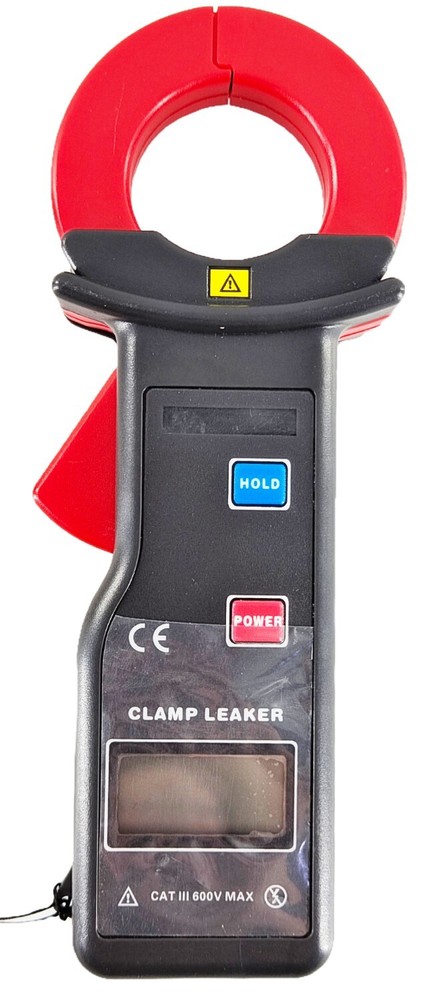 Clamp AC Leakage Current Meter with Range AC 0.00mA～300.0A Jaw Size 35X40mm