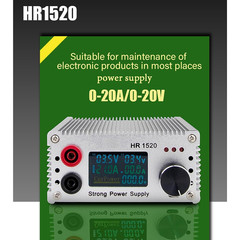 Digital Short Circuit Tester with Buzzer & Adjustable DC Power Supply