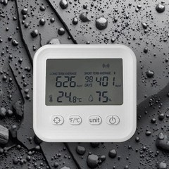 Mini Radon Air Quality Monitor Multifunctional Temperature Sensor Indoor
