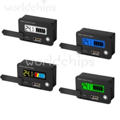 6140 DC8-30V Battery Level Indicator Capacity Tester LCD Display Meter Module