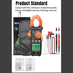 SK-218 Digital Clamp Meter for Current Measurement Up to 600A Without Battery