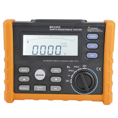 PM2302 Digital Meter Ground Earth Tester 0-4K Ohm Insulation Tester Multimeter w