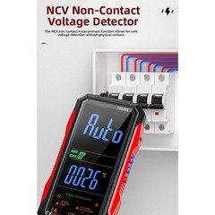 Digital Multimeter FS899S USB C For Rechargeable for AC DC Voltage and Current