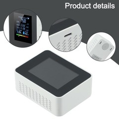 for multi Mesh Design Air Quality Detector 5in1 Indoor Carbon Dioxide TVOC
