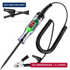 WINAMOO Automotive Test Light with 3-48V LED Digital Voltage Display, Auto Circu