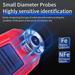 Thickness Gauge Profession Thickness Gauge 0.1μm Resolution FE NFE Paint Gauge