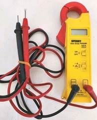 Sperry DSA-7610A Digital Snap-Around Clamp Meter Volt Ohm Tester Untested AS-IS