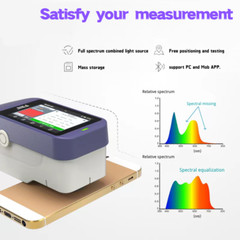 Color Meter Handheld Tester Spectrophotometer Spectroscopic Colorimeter SCI 4mm