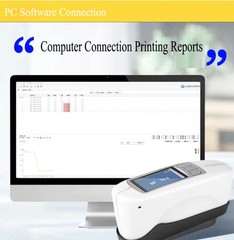 Micro-gloss Glossmeter with Range 0~200GU Data Storage 5000 Pieces of Data