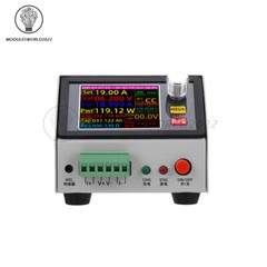 DC 12V 2.4 Inch Color Screen CNC Electronic Load Tester DC 0~150V 20A 150W NTC