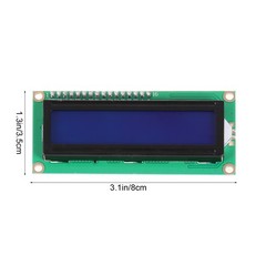 / 1602A LCD Module Serial Display Blue Backlight Compatible For Mega R3