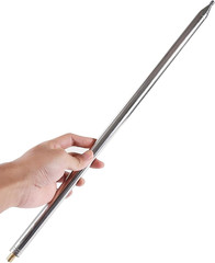 1Pc 201 Stainless Steel Whip Antenna GP Telescopic Antenna for JPC-12 5.6M M10 E