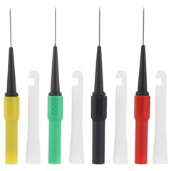 4Pcs Insulation Piercing Pin Wire Kit Probes Test Piercer Very Fine Multi Tester