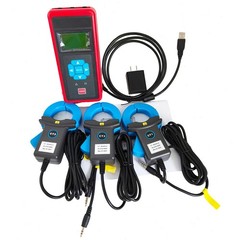 Leakage Current Clamp Meter with 3 Channel Jaw Size 35×40mm AC Range 0mA~500A