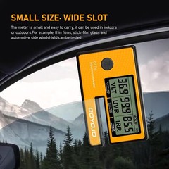 Digital Window Tint Meter Solar Film Cars Transmission Meter VL UV IR Rejection