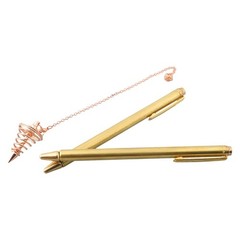 Reliable Metal Rod+Pendulum Pendant Set for Intuitive For Treasure Hunting