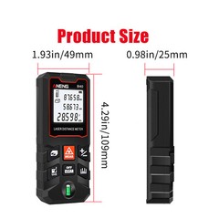 LCD Digital Laser Distance Meter Handheld infrared Measuring Gauge Accuracy Mini
