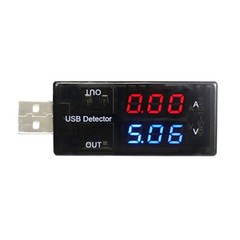 USB Detector Voltmeter Ammeter Power Capacity Tester Voltage Current Meter c
