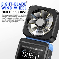 Handheld 3in1 Temperature Humidity Meter FAM02 Anemometer Device