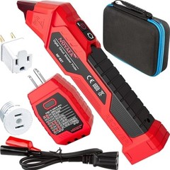 Circuit Breaker Finder Tool AC 90-120V, NCV Circuit Tester, Storage Case