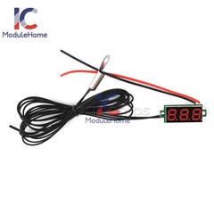 DC4-28V 0.28″ High Temperature Sensor Detector Digital Thermometer NTC Probe New