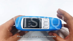 HOT 20 60 85 Degree Gloss Measuring Meter with USB Port Resolution 0.1GU