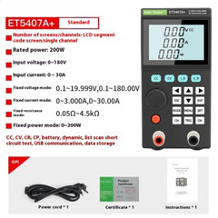 DC Electronic Load Single Channel Constant voltage current Resistance Tester