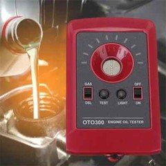 Automobile Oil Quality Detector 12V Digital Oil Tester Gas Diesel Fluid Analyzer
