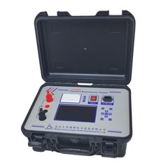 100A Portable Loop Contact Resistance Tester Micro Ohm Meter Leakage Switch Test